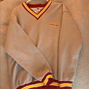 oversized vintage redskins crew neck.